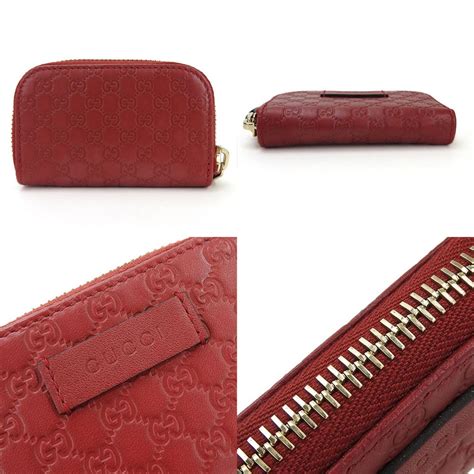 red gucci wallet|micro guccissima wallet.